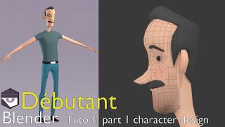 Tuto fr Blender part 1 character design [upl. by Cul]