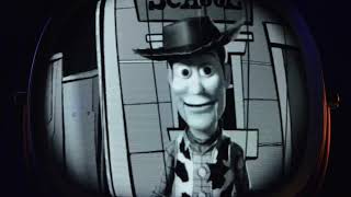 Toy Story 2 1999  Watching tv a Woody’s Roundup scene 📺 [upl. by Htrow]