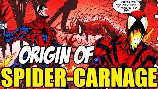 ORIGIN OF SPIDERCARNAGE CLONE SAGA │ Comic History [upl. by Kcirdes628]