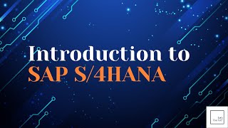 Introduction to SAP S4HANA [upl. by Arac]