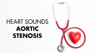 Aortic Stenosis  Heart Sounds  MEDZCOOL [upl. by Aehtorod]