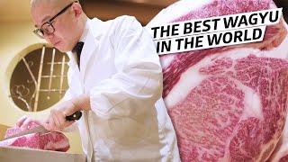 This Tokyo Restaurant Uses the Best Wagyu in the World — Omakase [upl. by Aklim]