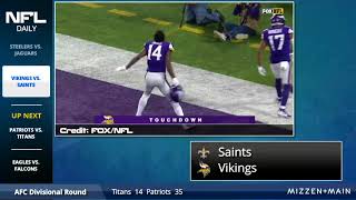 Stefon Diggs Game Winning TD Catch From Case Keenum  Highlights [upl. by Thay]