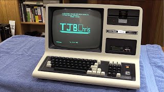 TRS80 Model 4 HiRes Graphics Upgrade [upl. by Phillida]