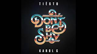 Tiësto amp Karol G  Don’t Be Shy Clean Version [upl. by Yleen]