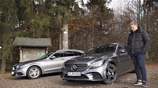 Lohnt sich das Facelift  2019 MercedesBenz C Klasse 220d TModell  Review Fahrbericht Test [upl. by Liana]