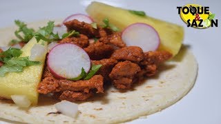 Deliciosos TACOS AL PASTOR “en casa”  El Secreto de los Taqueros [upl. by Traweek]