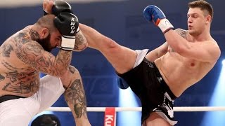 Michael Smolik vs David Trallero  KickBoxen WM Titel Kampf [upl. by Ian401]