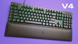 Razer BlackWidow V4 Keyboard Review [upl. by Sayed]