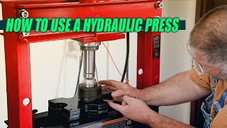 How To Use A Hydraulic Press The Right Way [upl. by Larochelle590]