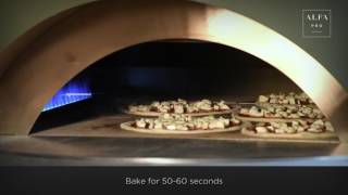 Full load of pizzas  gas oven  Tutorial Alfa Pro [upl. by Soraya]