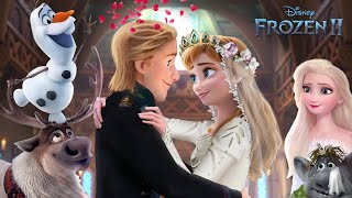 Frozen 2 Anna and Kristoff get married Queen Anna and King Kristoff ❤️🦌 Frozen 2  Alice Edit [upl. by Faxon68]