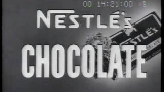 Nestles chocolate 1959 TV commercial [upl. by Waki]