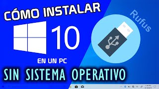 ✅ Como INSTALAR Windows 10 a una PC SIN SISTEMA OPERATIVO 2024 [upl. by Mobley]