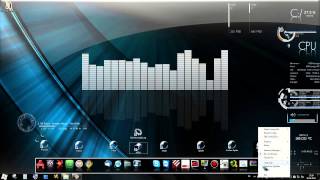 Samurize Equalizer  Rainmeter SkinZ How to Install [upl. by Droc]