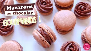 🍫 MACARONS AU CHOCOLAT 🍫 [upl. by Priscilla]