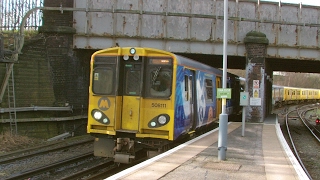 Half an Hour at 216  Birkenhead North Station 1022017  Class 507 508 terminus [upl. by Annahsad]