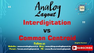 Interdigitation vs Common Centroid Matching [upl. by Maxi]