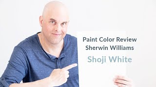 Sherwin Williams Shoji White Color Review [upl. by Kellia]