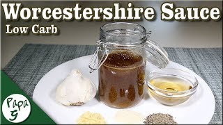 Worcestershire Sauce Recipe – Low Carb Keto Sauce  Saucy Sunday [upl. by Eadmund537]