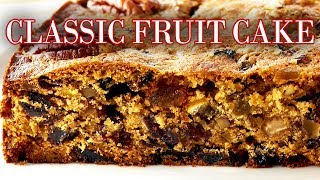 Professional Baker Teaches You How To Make FRUIT CAKE [upl. by Carmela]