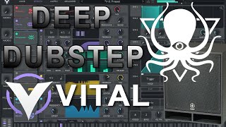 DEEP Dubstep Sound Design in Vital like Deep Dark and Dangerous [upl. by Tlevesoor624]