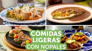 Comidas Ligeras con Nopales  Kiwilimón [upl. by Schapira]