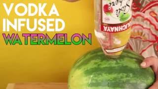 How to make vodkainfused watermelon [upl. by Brookner]