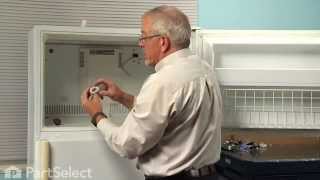 Refrigerator Repair  Replacing the Evaporator Fan Motor Whirlpool Part  61004888 [upl. by Selena]