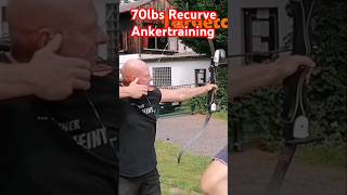 Ankertraining 70 lbs Recurve [upl. by Bigg927]