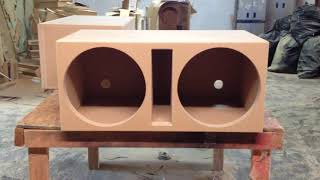 Ported Subwoofer Boxes for 2 15s [upl. by Portie]