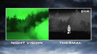 Night Vision versus Thermal Imaging [upl. by Oruam]