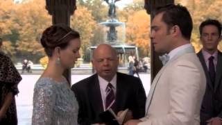 Chuck Bass and Blair Waldorf Wedding [upl. by Lalaj]