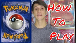 Pokemon Card Battle How to Play  Easy to Learn Tutorial [upl. by Towland]