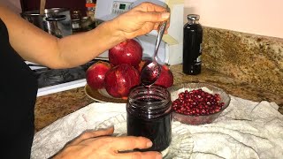 How to Make Pomegranate Molasses  Syrup and Juice [upl. by Laughry]