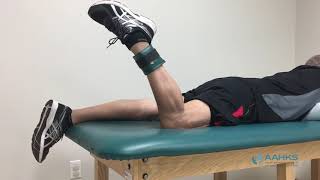 Physical Therapy Exercises after Knee Replacement [upl. by Molahs]