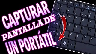 Como Capturar la Pantalla de un Portatil [upl. by Zelle]