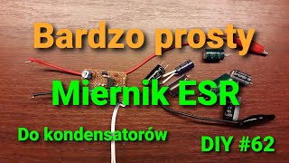 Jak zrobić miernik ESR do kondensatorów DIY 62 [upl. by Teilo]