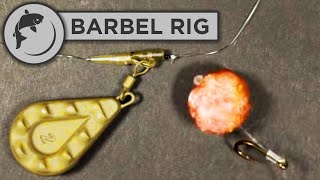 How To Tie A Barbel Fishing Rig  Easy to follow [upl. by Eirollam]