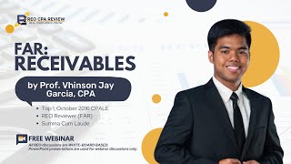 FAR Receivables by Prof Vhinson Garcia CPA [upl. by Tracay]