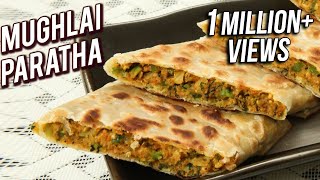 Mughlai Paratha Recipe  Easy Veg Moglai Paratha  Paneer Stuffed Paratha  Ruchi [upl. by Wichern]