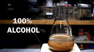 How to make anhydrous ethanol 100 alcohol [upl. by Sinnoda49]