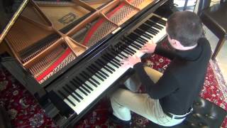 Brahms Hungarian Dance  No 1 solo piano [upl. by Norvil222]