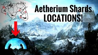 Aetherium Shard Locations Lost to the Ages Quest  Skyrim REMASTERED [upl. by Llerihs]