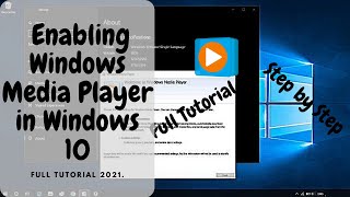 How to Enable Windows Media Player in Windows 10 [upl. by Igig464]