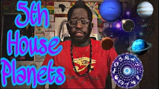 Planets In The 5th House 🏠 5thHouse Planets Astrology AstroFinesse [upl. by Dorman]