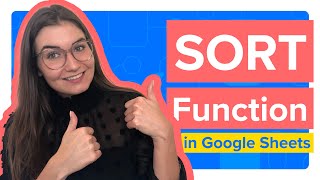 How to use the SORT function in Google Sheets Syntax amp 6 Examples [upl. by Nageem149]