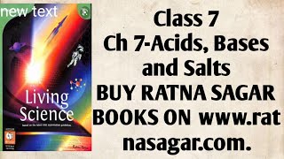 Acids Bases and Salts Class 7 living science book [upl. by Aynas]