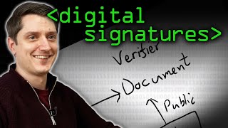 What are Digital Signatures  Computerphile [upl. by Yllop]