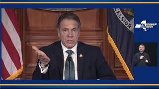 LIVE New York Governor Cuomo holds COVID19 briefing [upl. by Joe155]